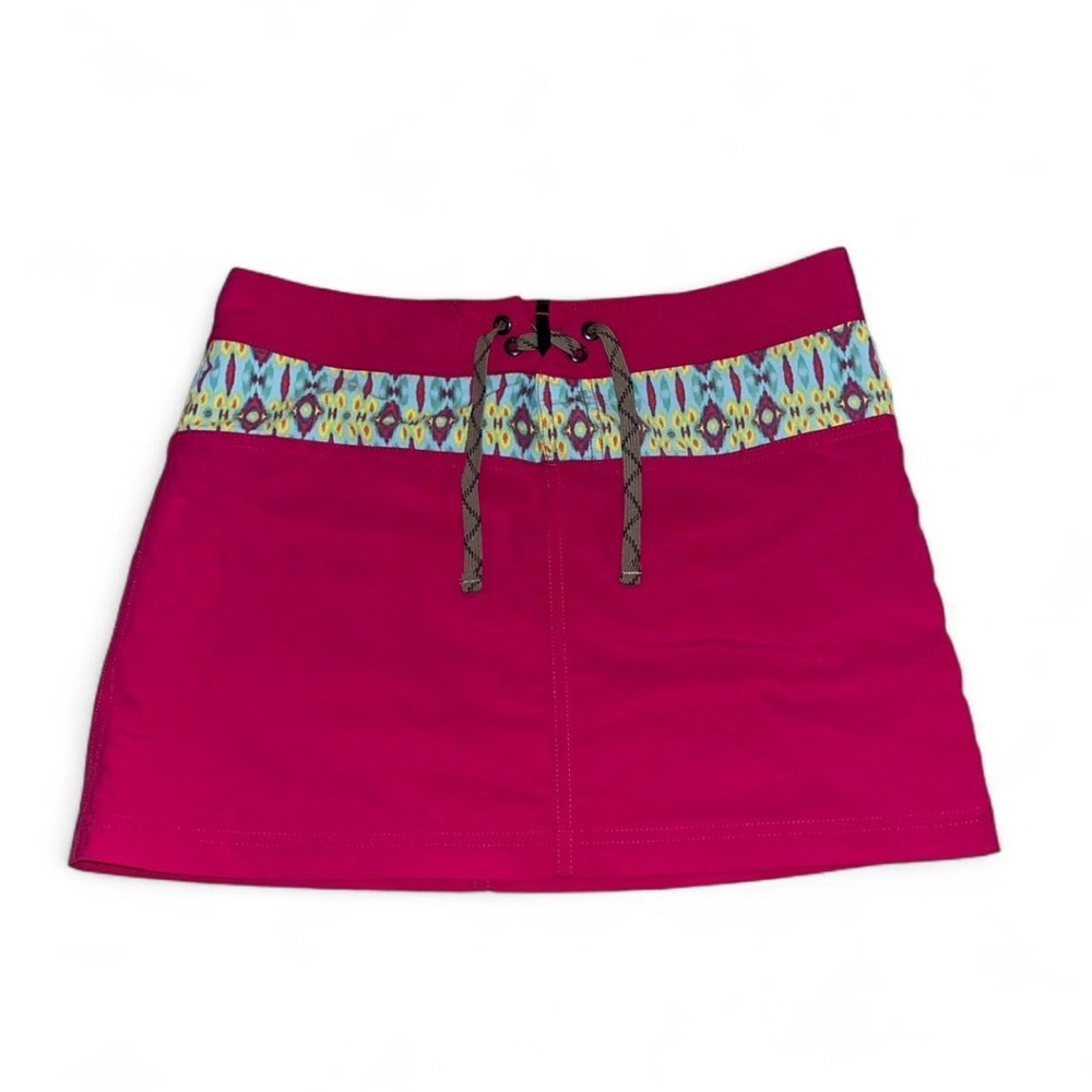 Vibrant Pink Patagonia Women's Skirt with Patterned Waistband